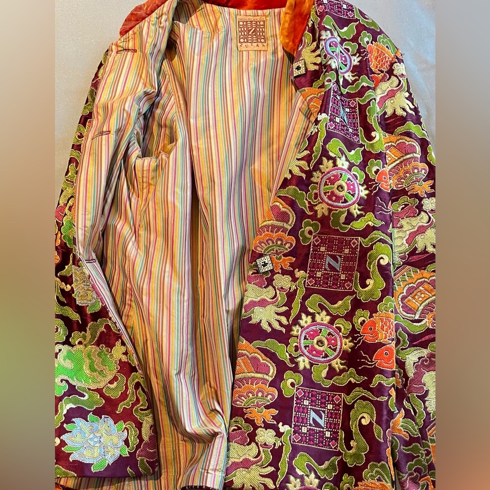 Couture vintage jacket made by ZUZKA for FABRICOLOGY, Inc. - Picture 7 of 11
